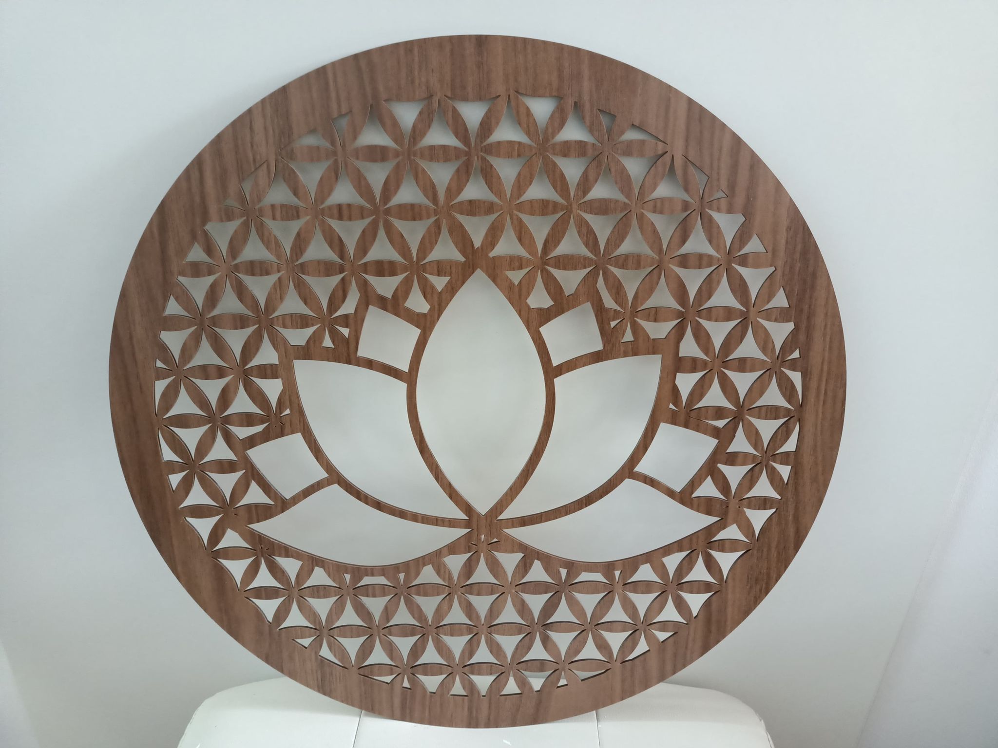 Decoratiune - Floarea Vietii & Floare de Lotus - Model 02