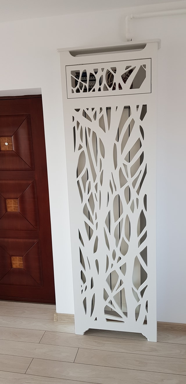 Masca Calorifer Verticala cu picior drept