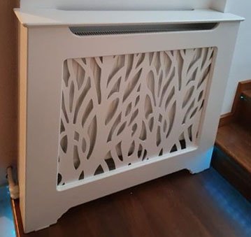 Masca de calorifer cu picior drept - Model Arbore 2