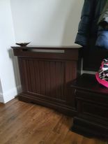 Masca de calorifer cu soclu evazat tip jazz - Model Lamele Verticale