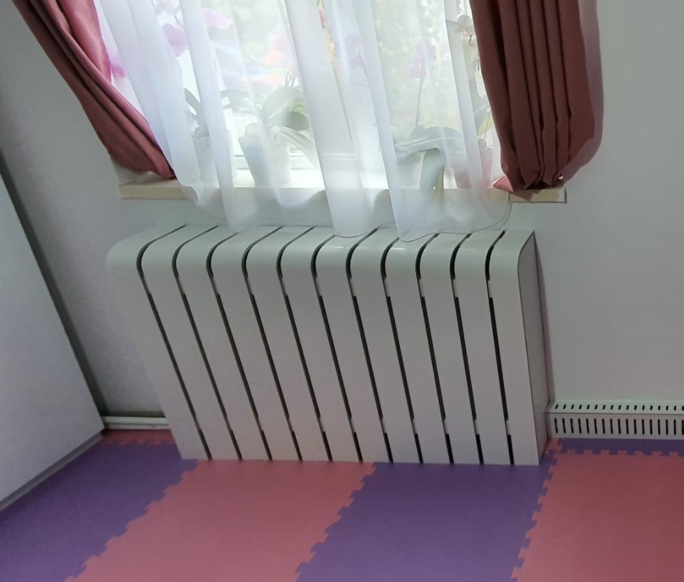 Masca de calorifer -Model Curbat - Lichidare de stoc!!