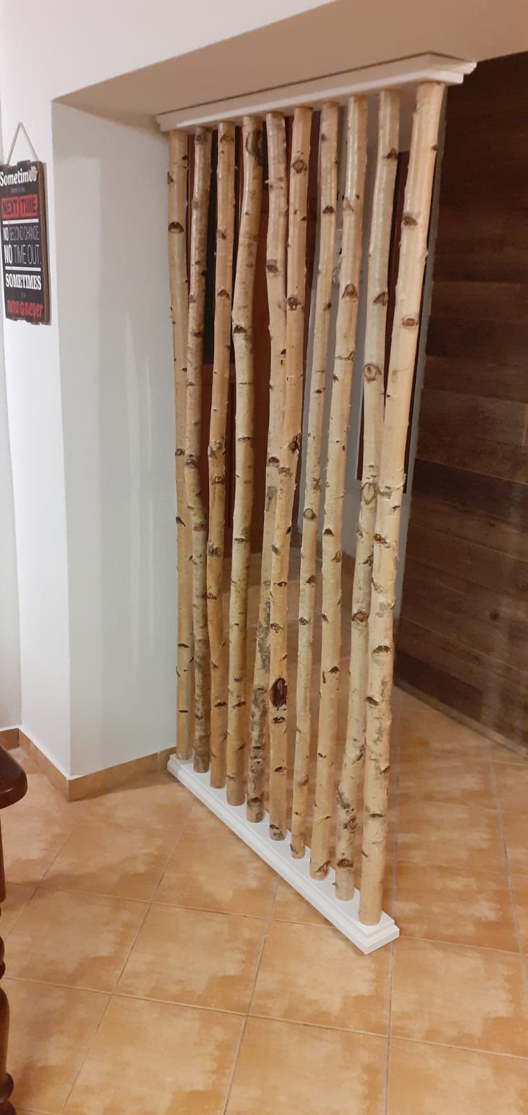 Paravan decorativ - Mesteacan